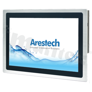 Monitor panelowy 21.5"; 16:9; IP65 front; typ dotyku: CTP; 16.7M kolorów; 1920x1080; jasność: 700/1500 nitów; konrast 1000:1; kąt widzenia 170/160; VGA; DVI-D; HDMI; temp. pracy: 0+50st.C; zasilanie 12-24V DC; VESA