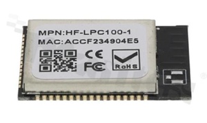 Moduł; Wi-Fi; transceiver; 2412-2484MHz; +16dBm; -93dBm; UART/SPI/PWM/GPIO; antena na module; 3.3-4.2V; SMD