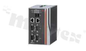 Robust Din-rail Fanless Embedded System with Intel Atom Z510PT/ Z520PT; Intel US15WPTChipset and 4 IsolatedCOM; Wide temperature operation -40+70C; 2 USB ports; VGA port; 2 isolated LAN; supply 12-48V