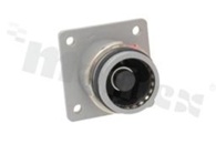 Connector power heavy duty power; 8.0mm; EMI&HVILBusbar; black; 90keyway