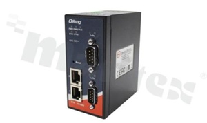 Przemysłowy serwer portów szeregowych; konwerter RS-232/422/485 do Ethernet 10/100Base-T(X); 2 porty szeregowe DB9; 2 porty Ethernet RJ45; temp. pracy: -40+70 st.C; WYCOFANY Z PRODUKCJI
