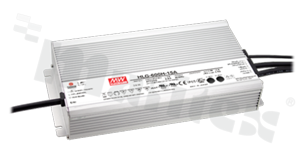 Zasilacz impulsowy; LED; z opcją ściemniania; 600W; 24V; 25A; 90-305VAC; 127-431VDC; IP65