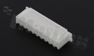 Korpus złącza kablowego; w rastrze 2.50mm; 10-stykowego; żeńskie; na przewód AWG#22-28; 250V/3A