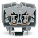 Din rail terminal block MINI; for wire 0,08-2,5mm2 (28-12 AWG); spring clamp Cage-Clamp; blue; 800V/24A