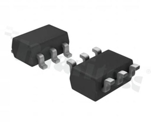 Intergated circuit MBI-6501GST; housing :SOT-23-6L; input voltage: 2.8-5V, SOT-26 6L; I max 80mA;