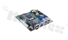 Komputer jednopłytowy MINI-ITX; IntelCore i7/i5/i3 &Celeron/Pentium; RAM+16GB; 6xCOM; 6xUSB; 2xLAN; VGA; HDMI; DisplayPort; LVDS; DIO; Audio; PS/2; TPM 1.2; temp. pracy: 0+60C; zasilanie: ATX