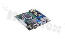 Komputer jednopłytowy MINI-ITX; IntelCore i7/i5/i3 &Celeron/Pentium; RAM+16GB; 6xCOM; 6xUSB; 2xLAN; VGA; HDMI; DisplayPort; LVDS; DIO; Audio; PS/2; TPM 1.2; temp. pracy: 0+60C; zasilanie: ATX