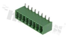 Listwa zaciskowa rozłączalna; w rastrze 3.50mm; 10-torowa; męska; kątowa; zabudowana; UL 300V/8A; TUV:250V/7A