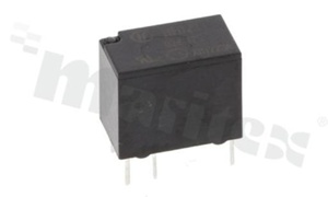 Electromagnetic relay; contact rating current 2A; coil voltage 24VDC; changeover contact (1C); coil power: 150mW; 1A/30VDC; 0.5A/125VAC