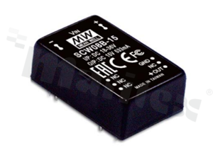 Converter DC/DC; 8W; 15V; 533mA; 36-72VDC