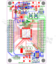 Zestaw Startowy GD32F470VKT6; ARM Cortex-M4; USB mini; RESET KEY; USER KEY; LED; GD-Link; Arduino