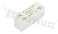 Przekaźnik elektromagnetyczny; prąd znamionowy 10A; napięcie cewki 12VDC; pojedynczy styk zwierny (1A); 10A/30VDC; 10A/250VAC; materiałstyku: AgNi