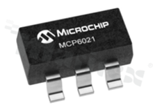 Wzmacniacze operacyjne – Op Amp; MICROCHIP; MCP6021T-E/OT; 1; 250 µV; 2.5 V - 5.5 V; 1 pA