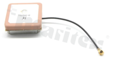 Antena; patch; GNSS; 1575-1610MHz; 5.0dBic/28.0dB; VSWR<2.0; RHCP; RF1.13; 0.05m; IPEX; przylepna; 25x25x8.2mm
