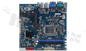 Micro ATX Motherboard; LGA1151; VGA; HDMI; DisplayPort; 1 x PCIex16; 3 x PCIex1; 6x SATA; 4x USB 2.0 + 4x USB 3.0; 2xCOM; 1x 8-bit GPIO; 1x PS/2; 1x M.2 slot; 1x Full/Half-Size mPCIe mSATA