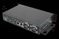 Bezwentylatorowy komputer wbudowany; NXP i.MX6; RAM: 2GB; 4xCOM; 2xUSB; Mini-USB; 2xLAN; HDMI; Audio; 8GB eMMC; temp. pracy: -20+50C; 12-24VDC