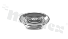 Soczewka do diod LED COB; kąt rozsyłu: 12 stopni FWHM; ilość diod: 1; rozmiar: okrąg 90mm; wysokość: 19.5mm; rodzaj materiału: PC; sposób mocowania: ramka