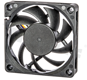 Wentylator; DC; 12.0VDC; 70x70x15mm; 0.73m3/min; 38.9dB.