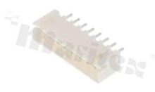 Header for PCB; pitch 2.50mm; 8-contacts; THT; male; top entry; 250V/3A