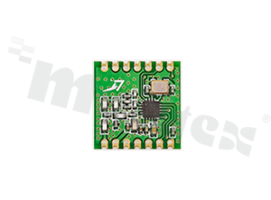 Moduł; ISM; transceiver; 868MHz; +20dBm; -120dBm; SPI; FSK/GFSK/OOK; 1.8-3.6V; SMD
