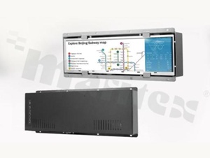 Monitor 15.1" 16.7M colors; 1280x248; brightness 300 nits; contrast 2000: 1; viewing angle 178/178; VGA; Jeck; operating temperature: 0+50C; power supply 12V DC; VESA