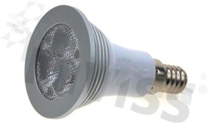 Żarówka LED NIVISS deLux; E14; 4W; biała ciepła; 230V AC; kąt 40 stopni; RoHS