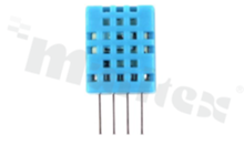 AOSONG DHT11 - digital temperature and humidity sensor, calibrated, serial output, 12.5x16x6mm, accuracy: 5% RH, 2deg.C, power supply: 3.3V -5.5V