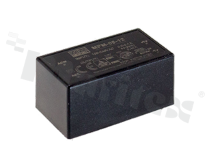 Zasilacz impulsowy; modułowy; medyczny; 5W; 15V; 330mA; 80-264VAC