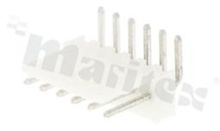 Header for PCB; pitch 2.54mm; 6-contacts; THT; male; side entry; 250V/3A
