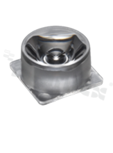 Soczewka LEDIL CA13724_VERONICA-SQ-RS, FWHM: ok. 13 stopni, wymiary: 23x12.2 mm, do diod LED MidHighPower