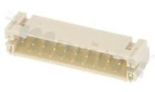 Header for PCB; pitch 2.00mm; 10-contacts; SMD; male; side entry; 100V/2A