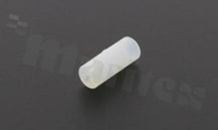 Spacer sleeve for 3.0mm LED; high A=12.5mm; colourless