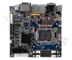 Przemysłowa płyta Mini ITX; wspiera procesory Intel Ivy Bridge; 5 SATA II; 2 USB 3.0; 8 USB 2.0; 10COM; DVI-D; VGA; HDMI ;WYCOFANY Z PRODUKCJI