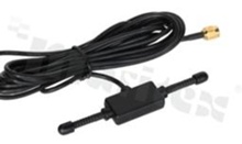 Antena; prostokątna; GSM; 824-2170MHz; 3.0dBi; VSWR<2.0; liniowa; dookólna; RG174; 3m; SMA; przyklejana; 94x22mm; czarny