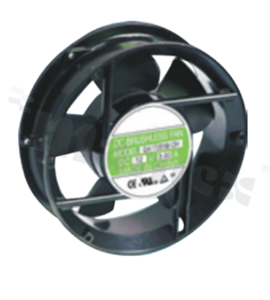 Fan; DC; 7.30m3/min; 0.60A; 28.0-56.0VDC; 28.80W; 3500RPM; 59dBA; 24 AWG; plastic; -10+70 deg.C; 740g; 170x152x51mm