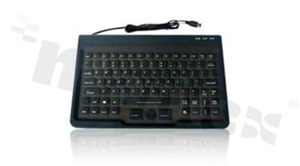 Industrial Keyboard; IP67; 86keys; mouse with 2 keys; 230 x 150 x 10 mm