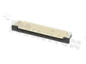 Złącze ZIF do PCB; w rastrze 1.00mm; 20-stykowe; montaż: SMD; poziome; górny kontakt