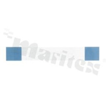 Flexible Flat Cable; 1.00mm pitch; 24-conductors; type C; L=110mm; U=60V; oper.temper. 105deg. C