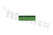 Listwa zaciskowa rozłączalna; w rastrze 7.50mm; 06-torowa; męska; kątowa; zabudowana; UL 300V/15A