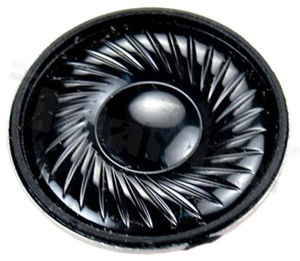 Speaker 36mm; 8 Ohm; 2W; 550Hz; Cone: mylar; Height: 5mm