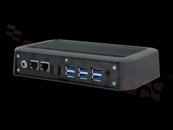 Komputer przemysłowy; Core i7/i5/i3/Celeron; RAM: do 64GB; COM; 8xUSB; 2xLAN; 2xHDMI; Audio; 2xM.2; temp.pracy: 0+40C; 12VDC