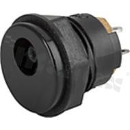 AC/DC power connectors; Bulkhead, Panel, Rear Side Nut; Solder; Straight; 1.400013 g
