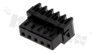 Złącze Kablowe; w rastrze 2.50mm; 5-stykowe; żeńskie; do przewodów AWG#24-28; 250V/2A