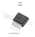Tranzystor N-MOSFET SiC; unipolarny; 1200V; 75mOhm; 34A; 172W; -55+175 st.C; SMD; TO-263-7XL