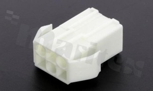 Korpus złącza kablowego; w rastrze 4.50mm; 6-stykowego; męskie; na przewód AWG#16-26; 300V/10A