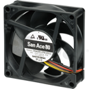 Wentylator; DC; 12VDC; 80x80x25mm; 1.91m3/min; 45.0dB.