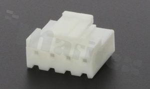 Korpus złącza kablowego; w rastrze 3.96mm; 4-stykowego; żeńskie; na przewód AWG#18-24; 250V/7A