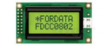Display LCM; LCD character; 8x2 chars; STN positive yellow-green Y/G; Array LED yellow-green Y/G backlight; view 06:00; screen 76x25.2mm; 5.0 V; additional font Cyrilic;
