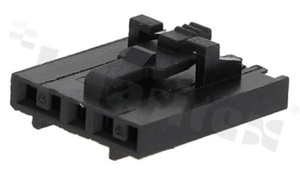 Crimp terminal housing; pitch 2.54mm; 5-contacts; female; applicable wire AWG#22-30; 250V/3A