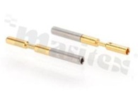Connector circular; metric; socket; female; straight; PIN: 1; 1A